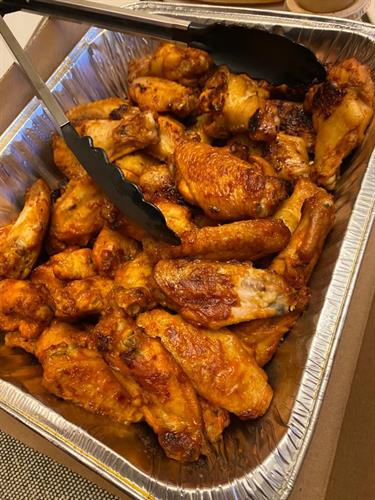 Oven-roasted Hot’n Spicy Buffalo Chicken Wings / Plain Wings