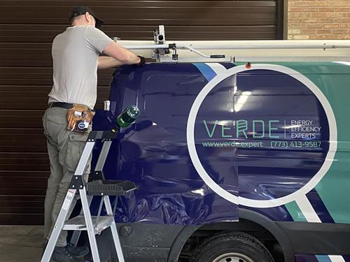 Commercial Vehicle Wrap Installation