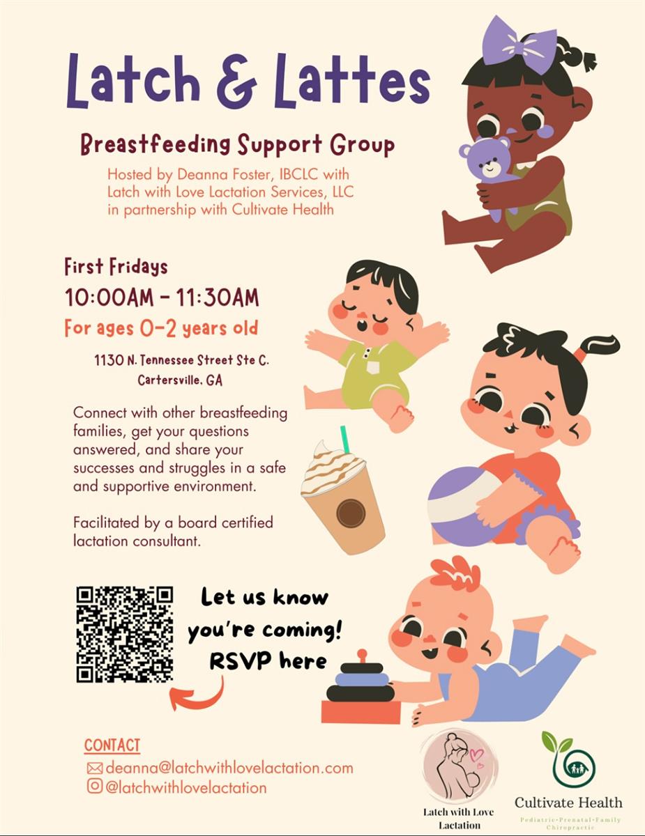 Latch & Lattes- Breastfeeding Support Group