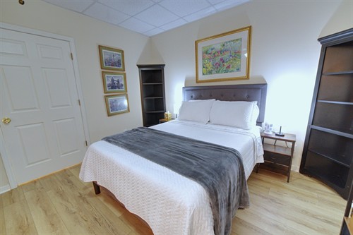 Bedroom 5 with french doors 