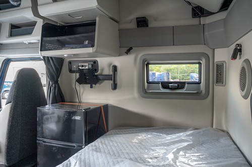 Fully loaded trucks designed for comfort on the road