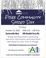 Family Savings CU Community Shred Day 2026