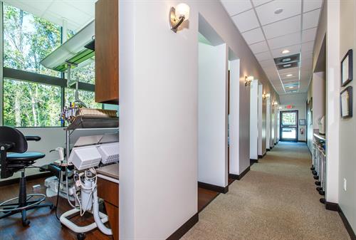 Treatment Room Hallway Collins Dental