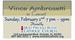 Free Concert: Vince Ambrosetti 