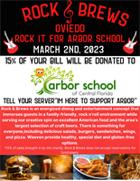 Rock & Brews Arbor School SPIRIT Night Fundraiser
