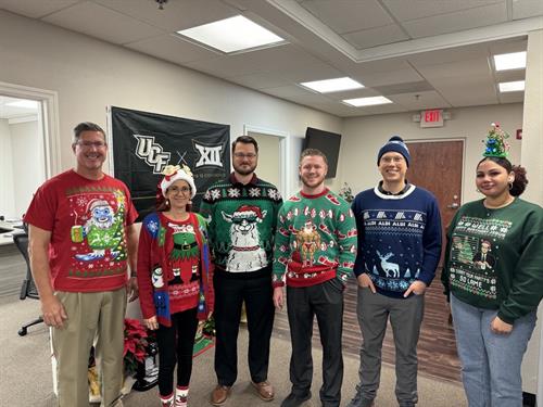 The ProSource ugly sweater competition