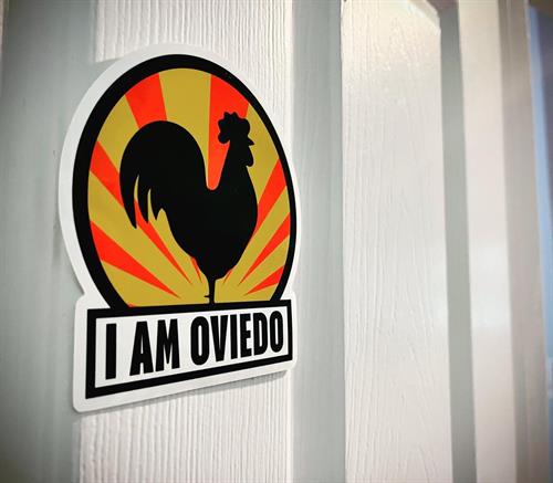"I AM OVIEDO" Sunshine Sticker