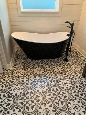 Remodel with Vessel Tub