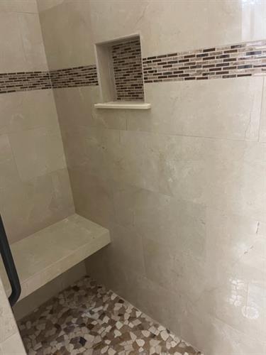 Gorgeous Shower Remodel