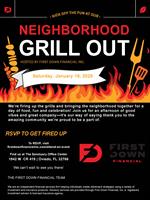 First Down Financial Inc's Neighborhood Grill Out