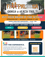 FITTPALOOZA Seeks Sponsors and Vendors for the 2027 GAMES + HEALTH FAIR