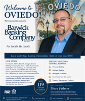Barwick Bank Is Here to Serve the Oviedo Community!