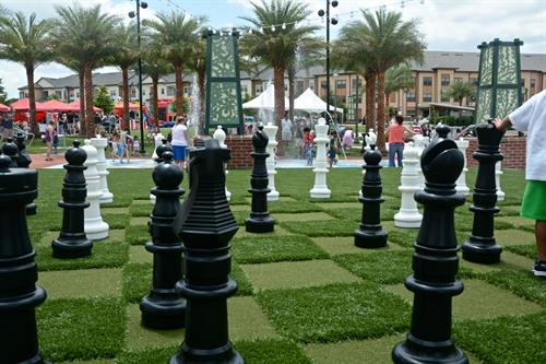 Lawn Chess at Center Lake Park