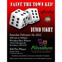 Bunco- Paint the Town Red at Wooden Shoe