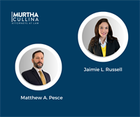 Murtha Cullina Welcomes Associates Jaimie L. Russell and Matthew A. Pesce to Litigation Practice