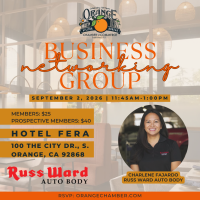 Business Networking Group - guest: Russ Ward Auto Body