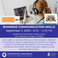 Business 101 Workshop Series: Business Communication Skills