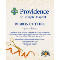Ribbon Cutting: Providence St. Joseph Urgent Care