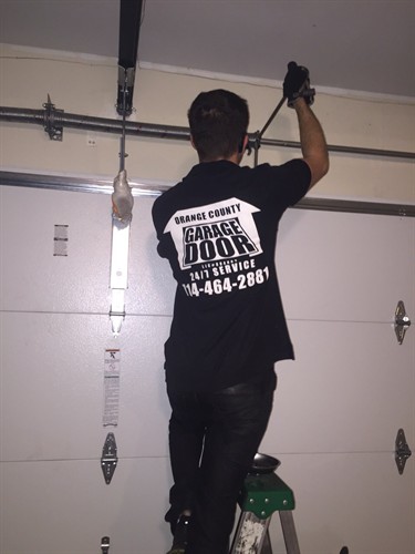Garage Door Spring Adjustment in Irvine, CA