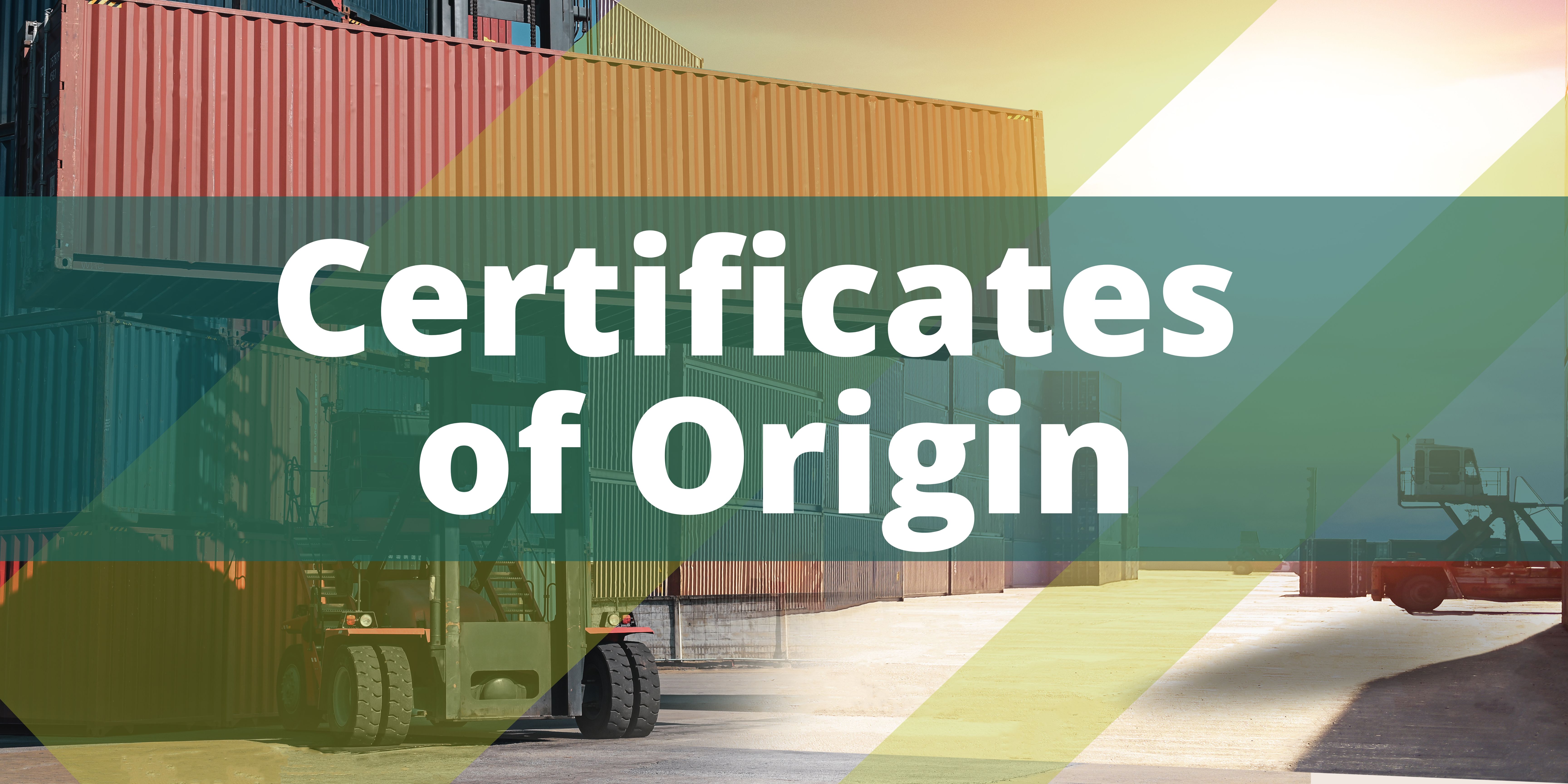 Image for Certificates of Origin