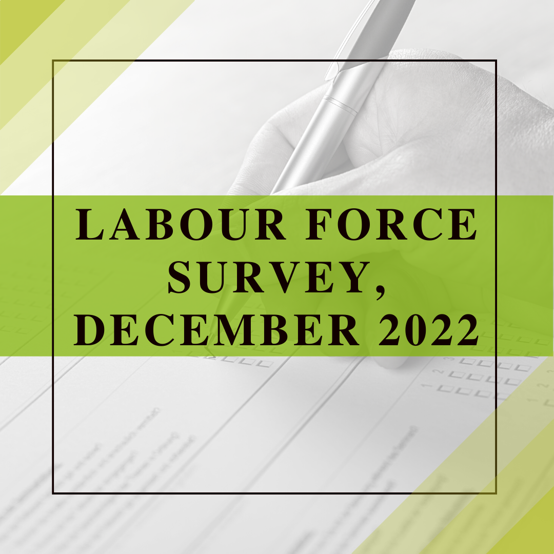 Image for Labour Force Survey for December 2022