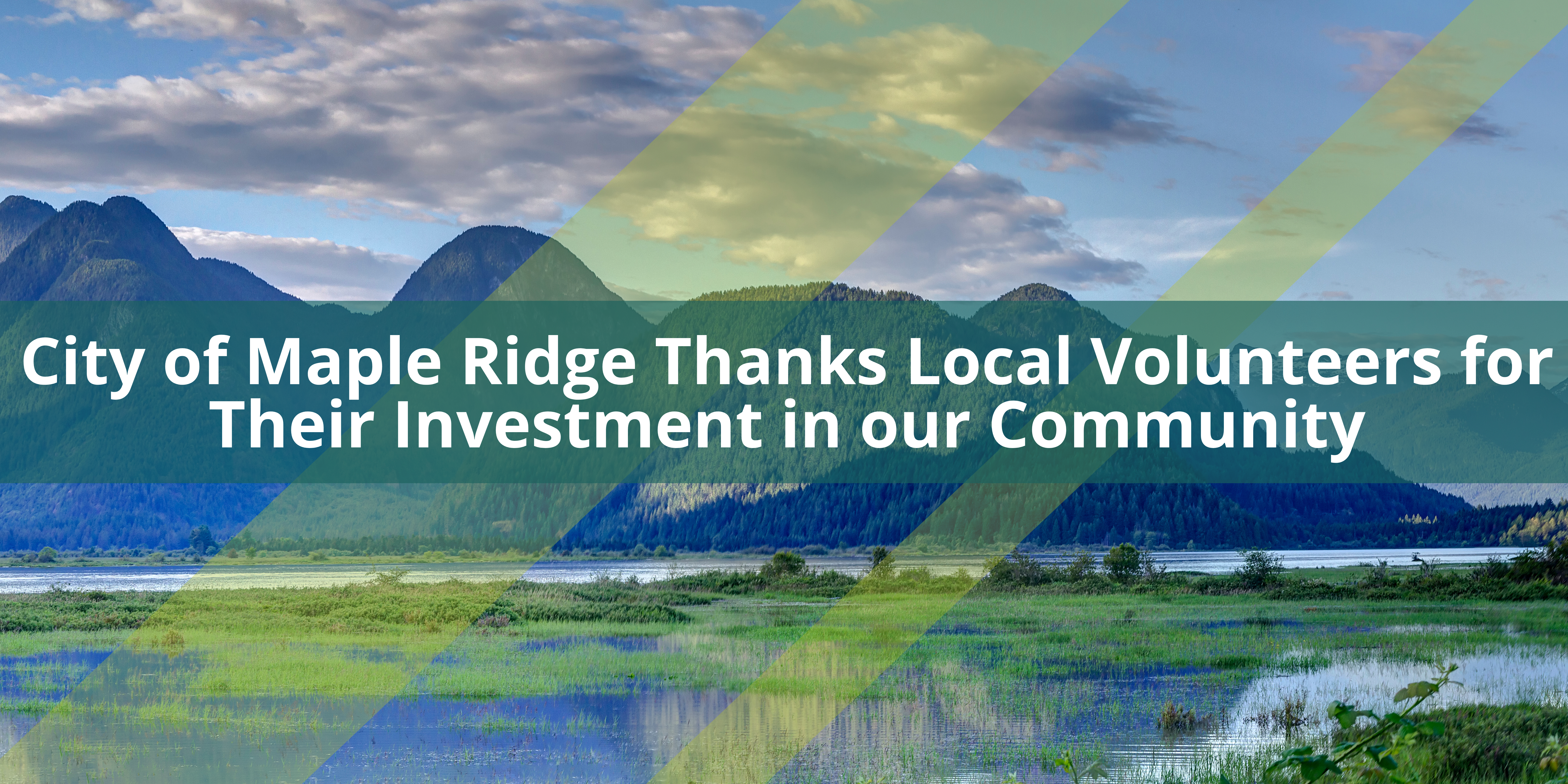 Image for Maple Ridge Thanks Volunteers for Investing in our Community