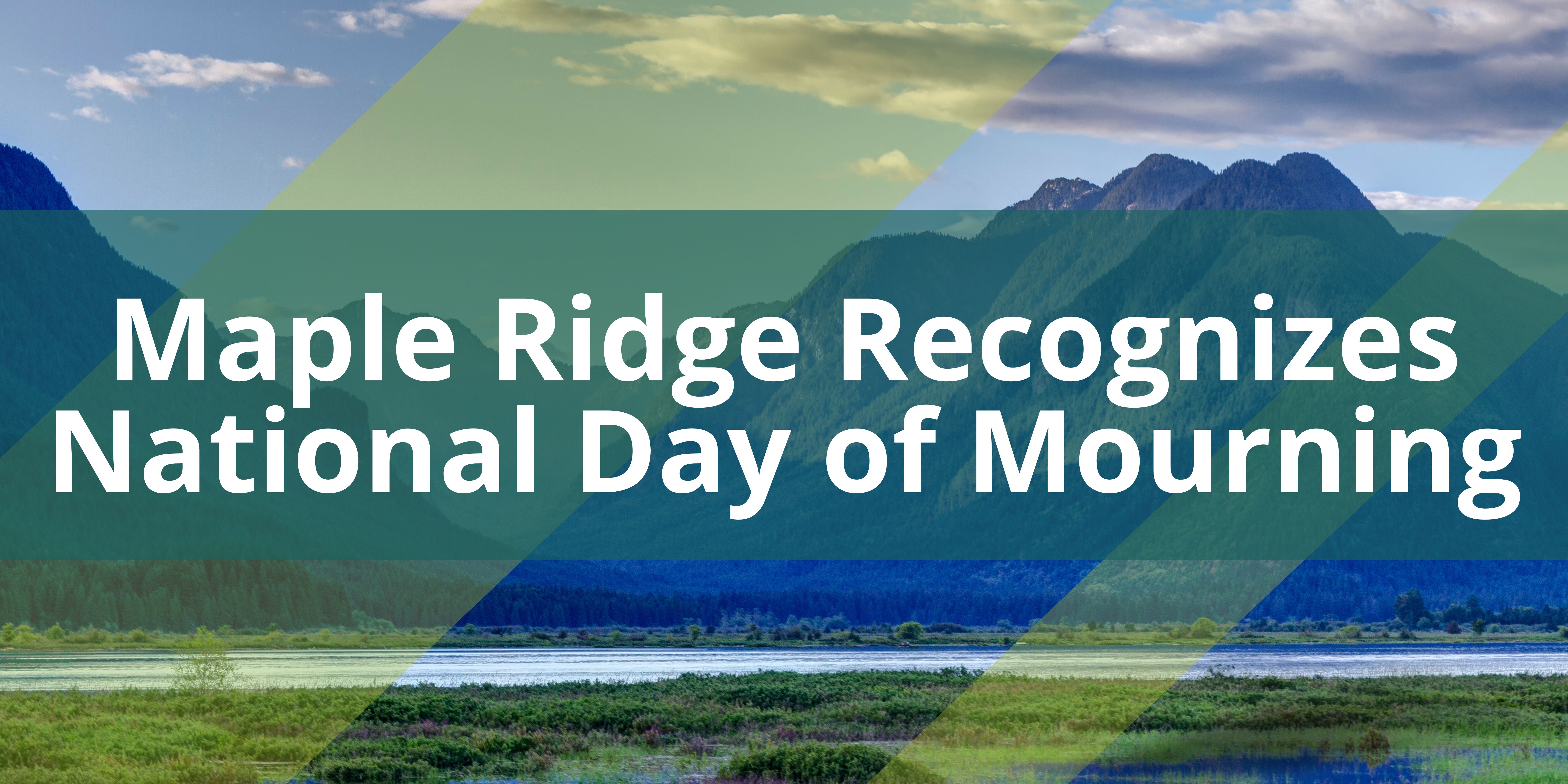 Image for Maple Ridge Recognizes National Day of Mourning