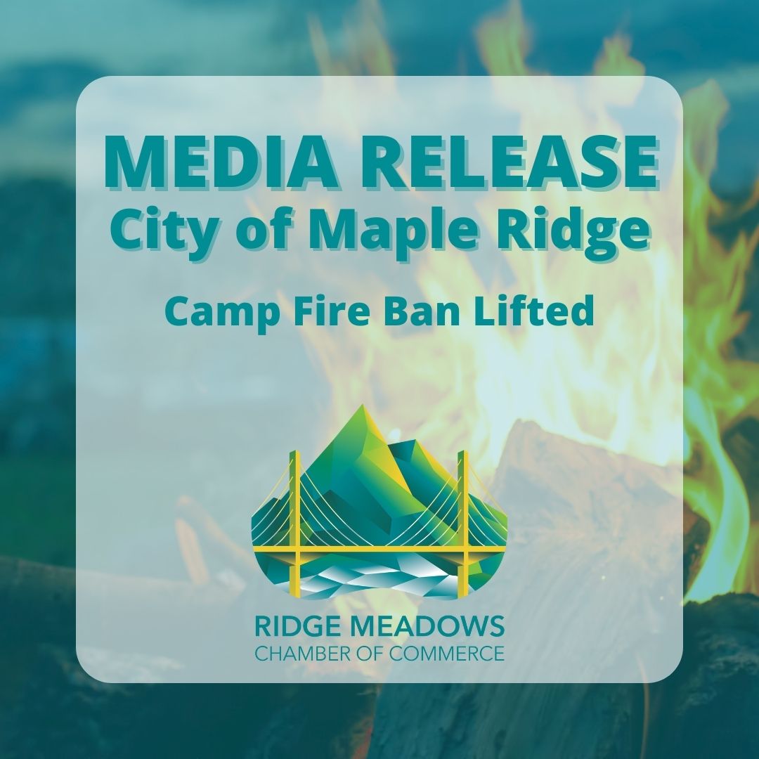 Image for City of Maple Ridge: Camp Fire Ban Lifted