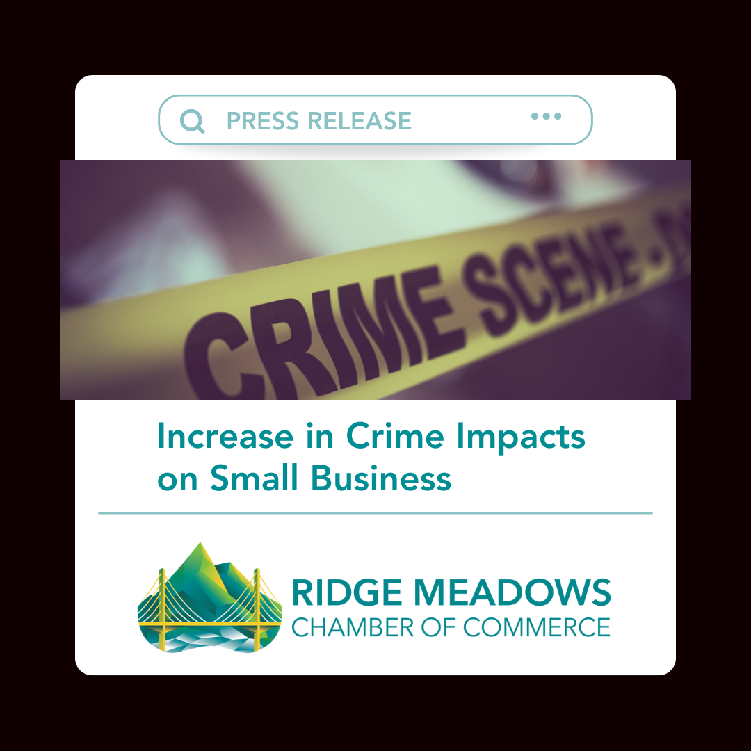 PRESS RELEASE: Increase in Crime for Local Small Businesses