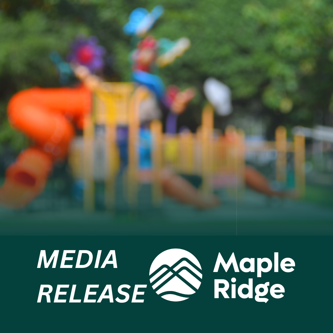 Construction Starting on New Maple Ridge Playground