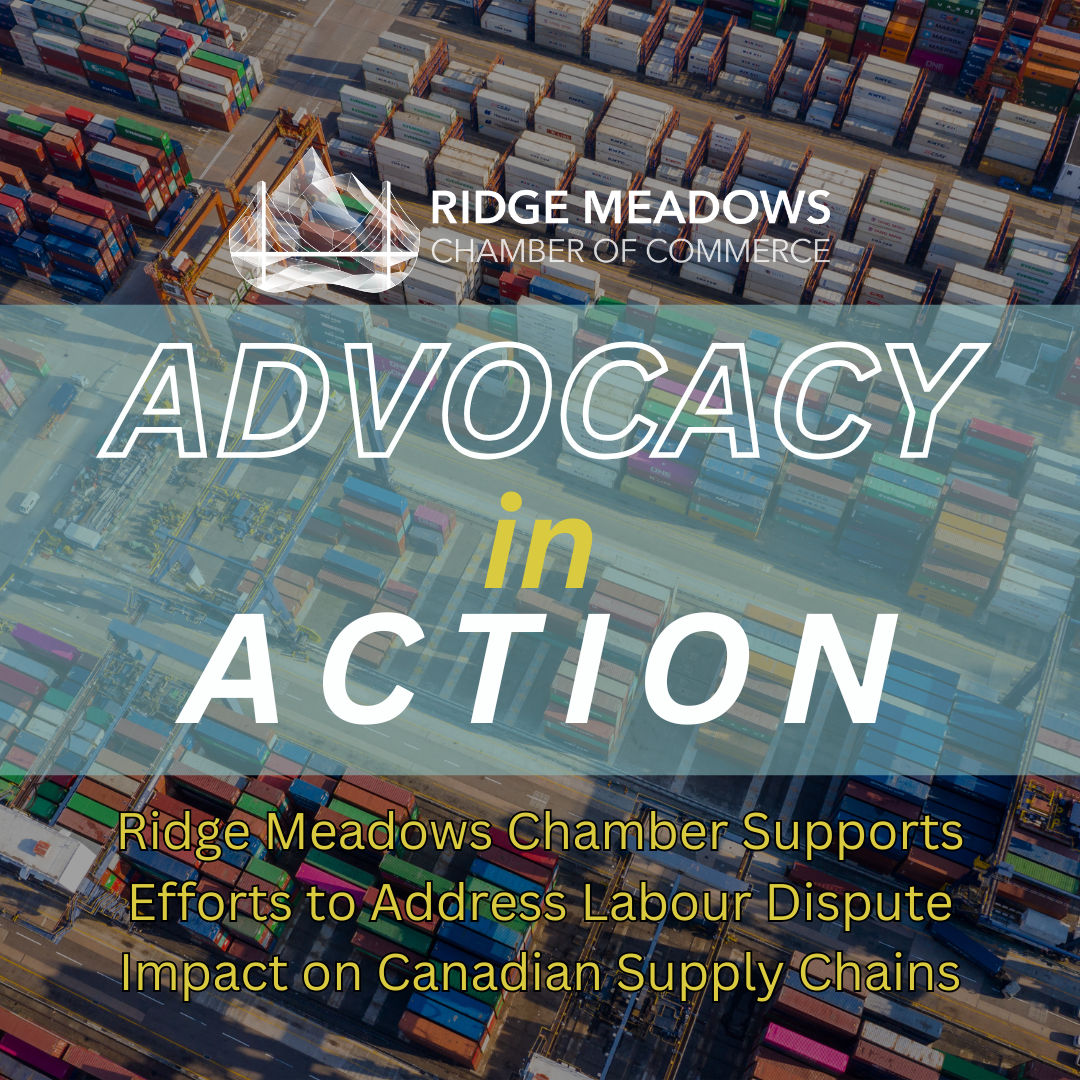 Image for Ridge Meadows Chamber Supports Efforts to Address Labour Dispute Impact on Canadian Supply Chains