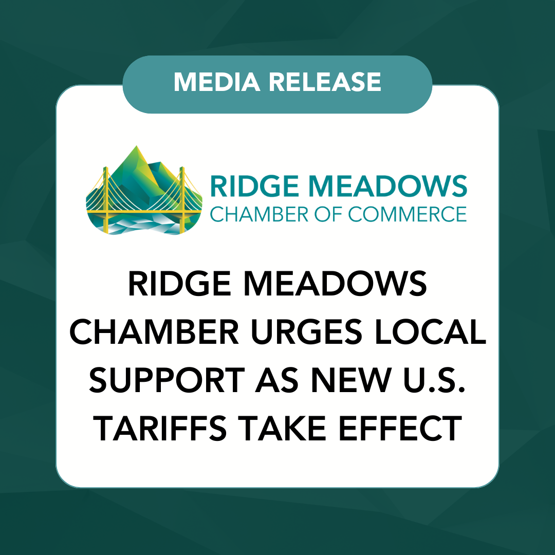 Image for Ridge Meadows Chamber Urges Local Support as New U.S. Tariffs Take Effect