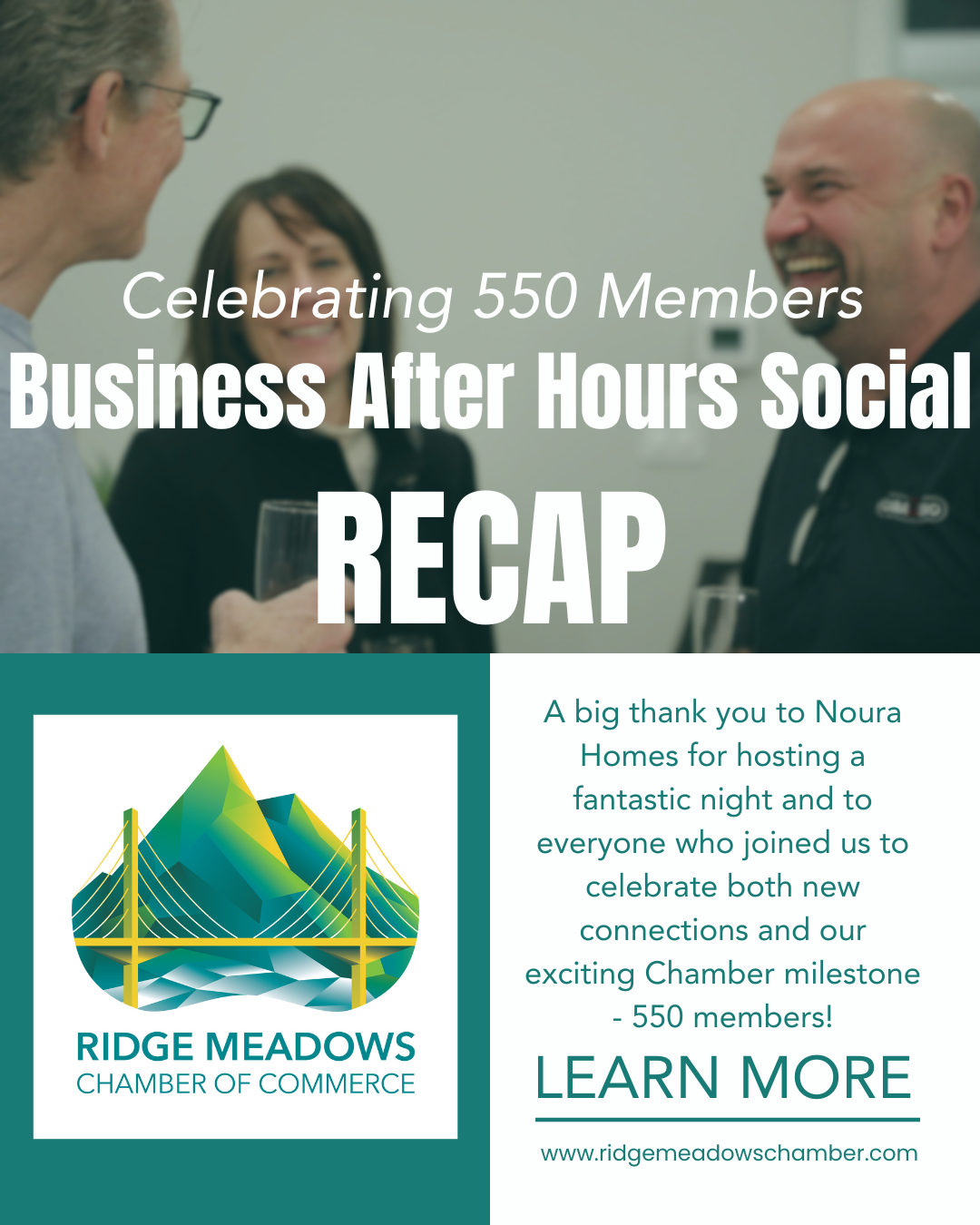 Image for An Evening of Celebration and Opportunity at Business After Hours with Noura Homes