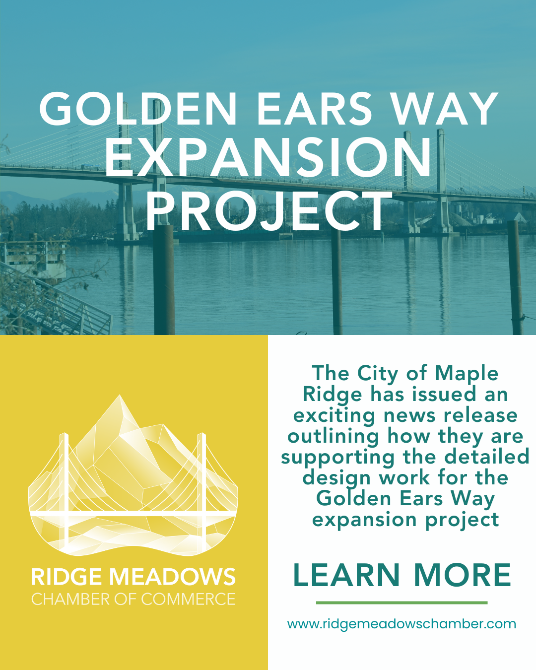 Image for City of Maple Ridge Advances Golden Ears Way Expansion Design