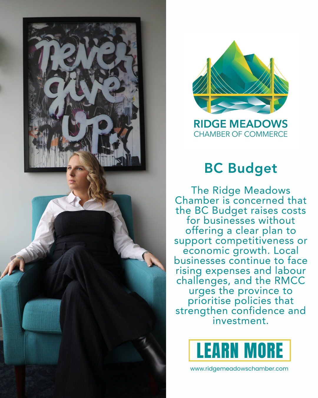 Image for Ridge Meadows Chamber Concerned by BC Budget’s Limited Support for Business