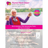 10th Anniversary Party - Nurse Next Door