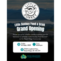 Little Donkey Maple Ridge Grand Opening
