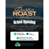 Rustic Roast Cafe + Bar Pitt Meadows Grand Opening