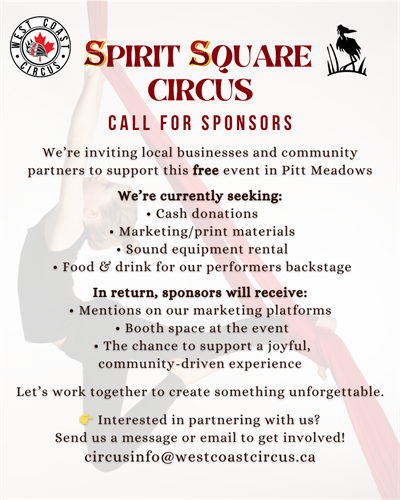 Spirit Square Call for Sponsors