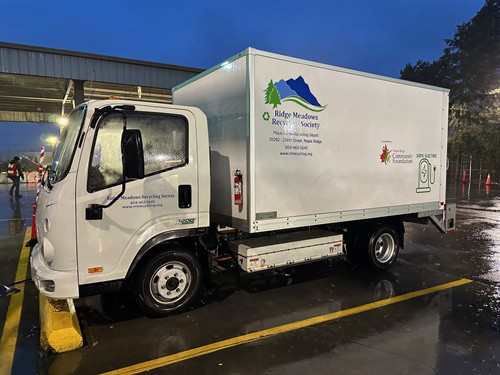 Ridge Meadows Recycling Large Item Pickup & Delivery Electric Vehicle