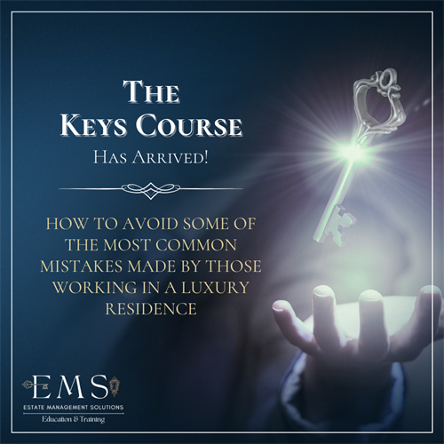Our Keys Course is designed to teach private service employees how to navigate the home and maintain professional boundaries in and environment that has no HR support.