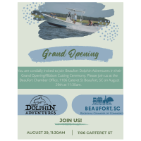 Ribbon Cutting Ceremony: Beaufort Dolphin Tours