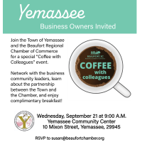 Coffee with Colleagues hosted by Town of Yemassee