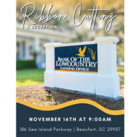 Ribbon-Cutting at Bank of the Lowcountry