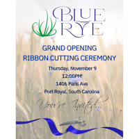 Ribbon-Cutting for Blue Rye in Port Royal