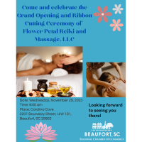 Grand Opening of Flower Petal Reiki & Massage