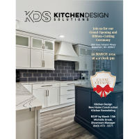 Grand Opening and Ribbon Cutting for Kitchen Design Solutions