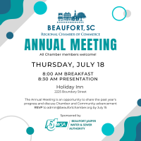 Beaufort Regional Chamber of Commerce Annual Meeting