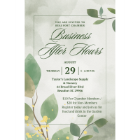 Business After Hours hosted by Taylor's Landscape Supply & Nursery