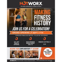 Ribbon Cutting for Hotworx Beaufort